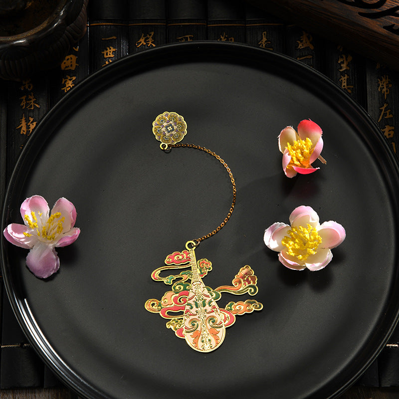 Chinese Style Flower God Classical Bookmark Teachers' Day Color Gift