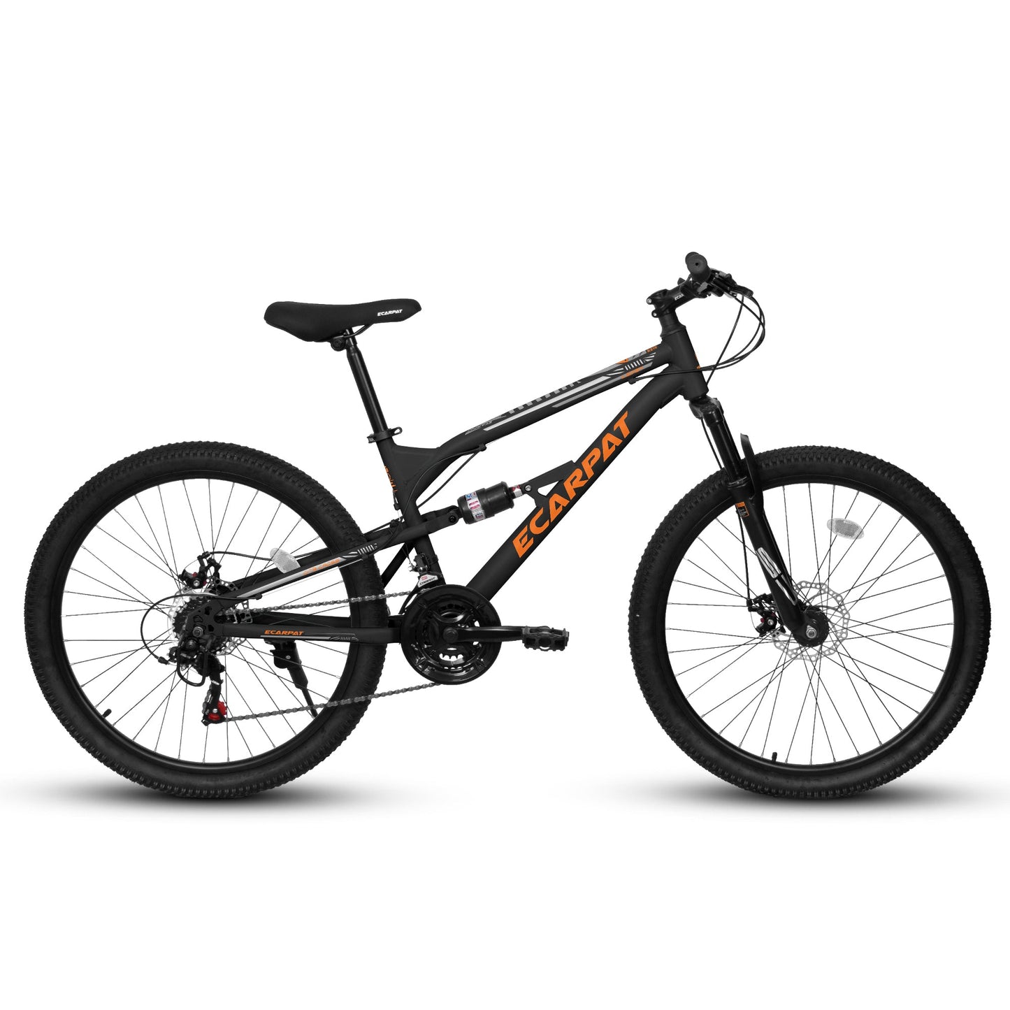 26" Adult Mountain Bike | 21-Speed, Dual Disc Brakes & Dual Shock Absorption