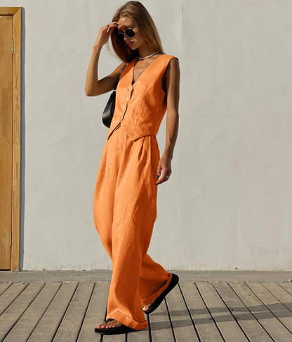Arrival Commuter Vacation Two-piece Set In Solid Color