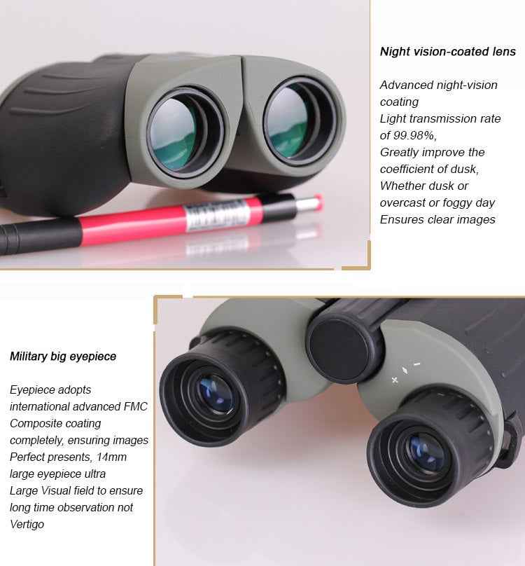 High-Powered Waterproof Night Vision Binoculars – Outdoor Telescope for Hunting & Hiking