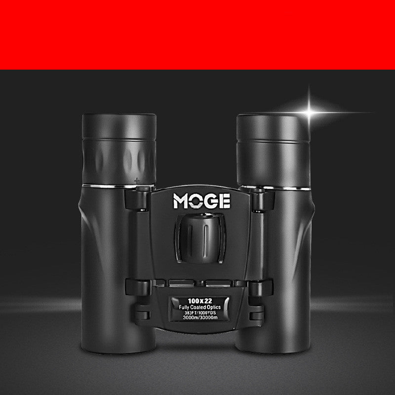 HD Compact Binoculars – High-Power 100x22 & 40x22 with Optional Spring Clip