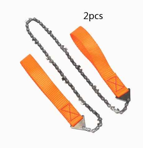 Portable Hand Chain Saw – Outdoor Survival Wire Saw for Camping & Hiking