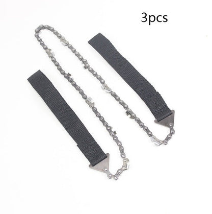 Portable Hand Chain Saw – Outdoor Survival Wire Saw for Camping & Hiking
