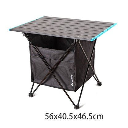Folding Camp Table Storage Bag – Waterproof Oxford Carry Bag with Front Pocket, 3 Sizes