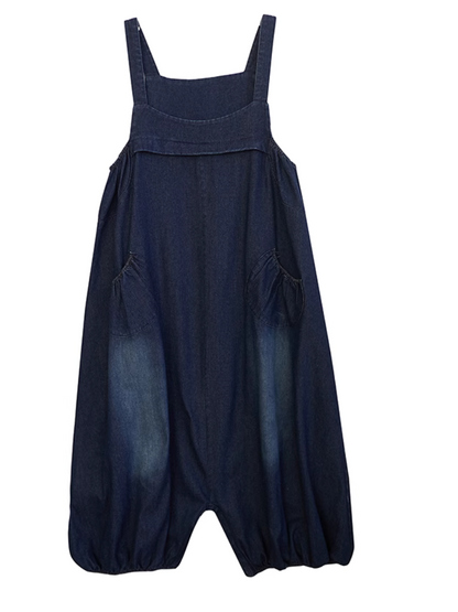 Bib Dungarees - Relaxed Wide-Leg Fit | Eva Trends