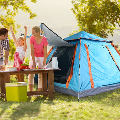 4-5 Person Waterproof Camping Tent with Mosquito Net