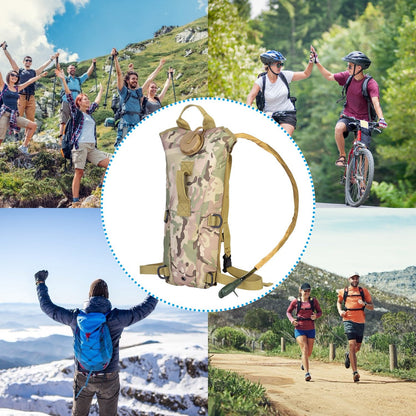 3L Tactical Hydration Pack with Water Bladder – Hiking, Cycling & Climbing