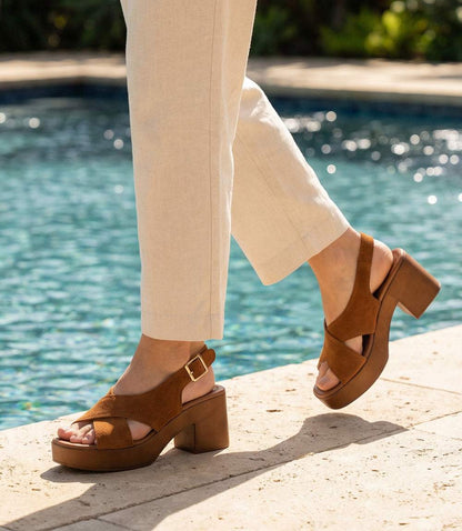 Seychelles Heart Of Gold Platform Sandals