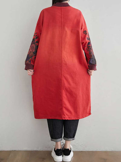 Cozy Women's High Neck Art Sweater Dress | Eva Trends