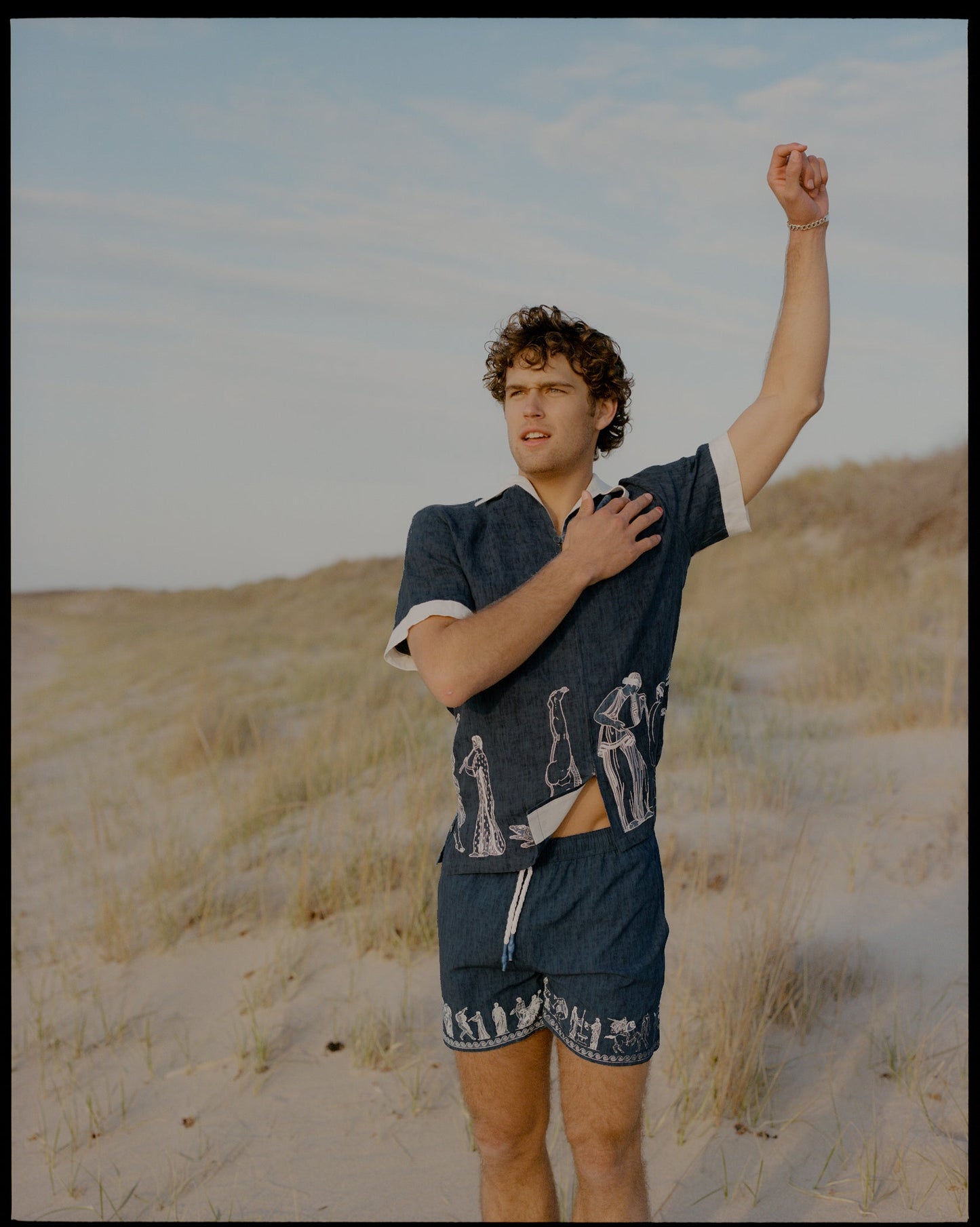 'Bacchanal!' Swim Trunks