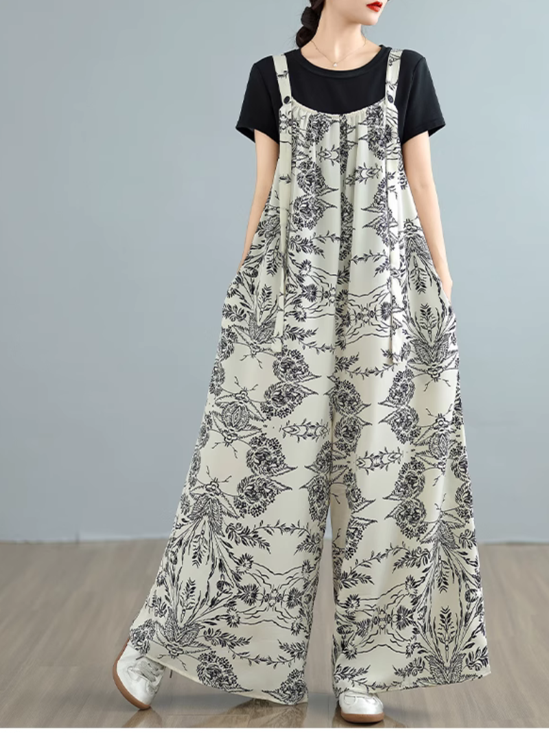 Artistic Summer Loose Overalls for Women | Eva Trends