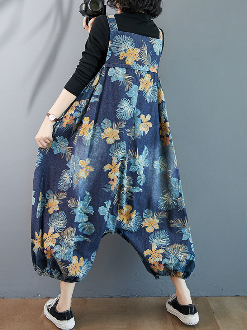Stylish Women's Printed Salopettes | Eva Trends