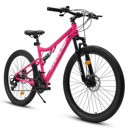 26" All-Terrain Mountain Bike | 21-Speed, Dual Shock Absorption & Disc Brakes