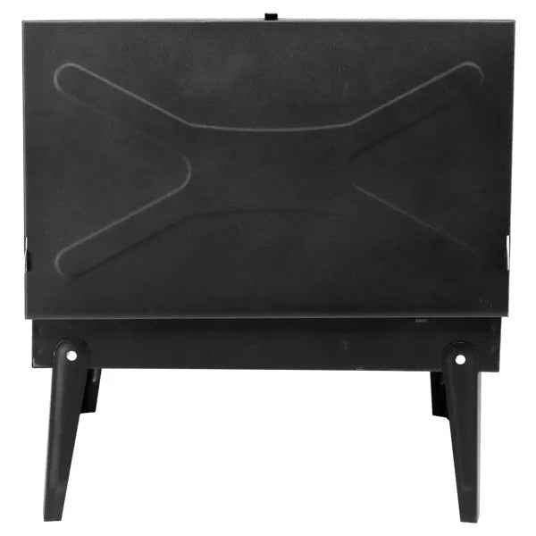 Portable Square Charcoal Grill – Compact Steel BBQ for Camping & Picnics