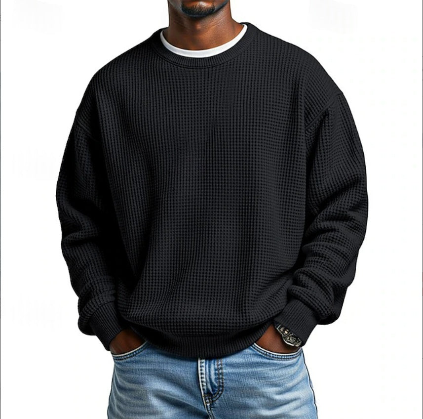 Men's Relaxed Fit Pullover Sweatshirt