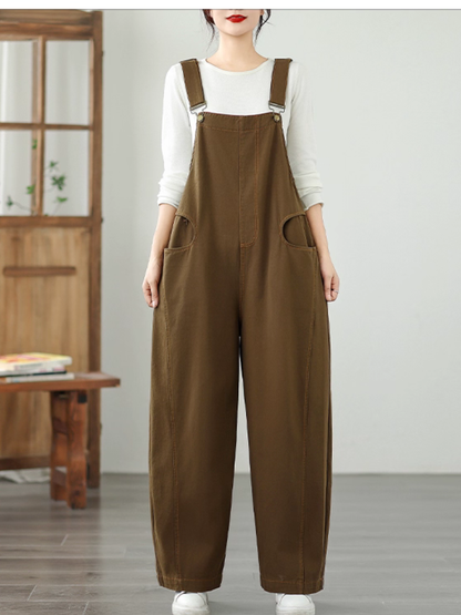Chic Wide Leg Women's Overalls with adjustable Straps | Eva Trends