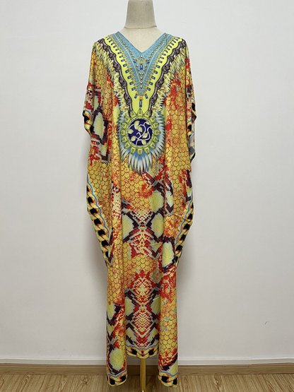 Take My Heart Women's Polyester Stylish Kaftan Dress