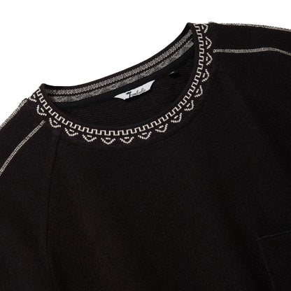 Raglan Terry Tee (Charcoal)