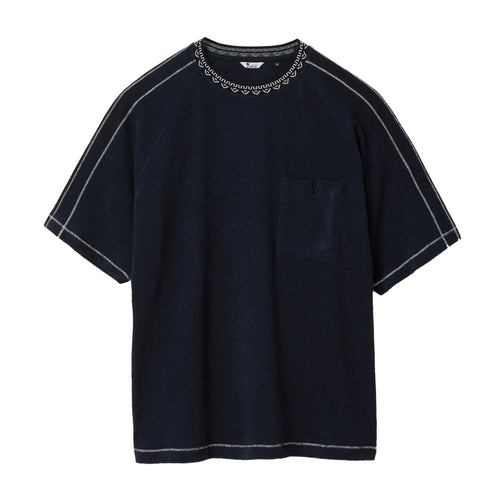 Raglan Terry Tee (Navy)