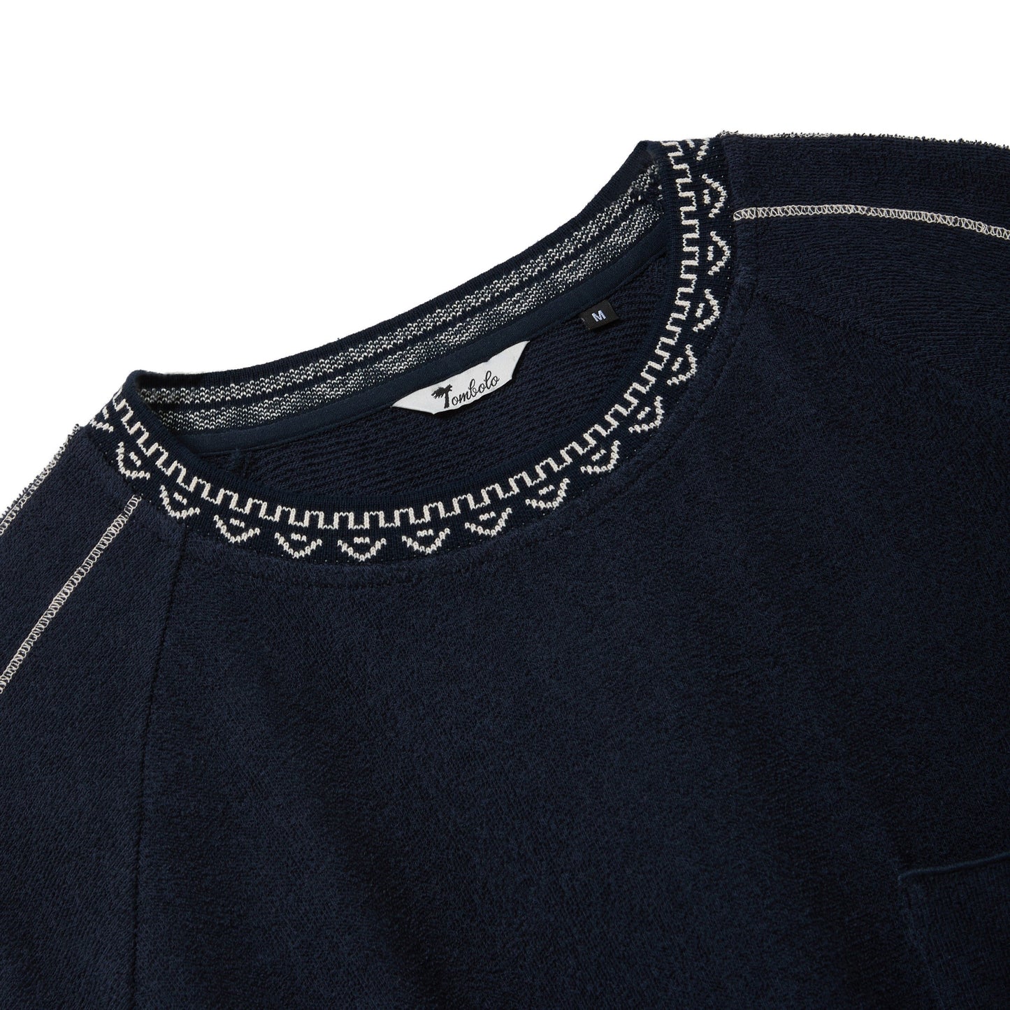 Raglan Terry Tee (Navy)