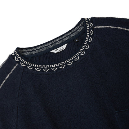 Raglan Terry Tee (Navy)