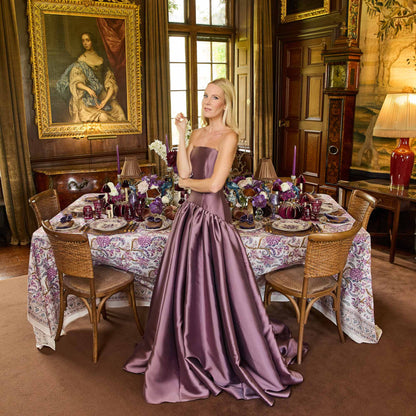 Purple Pandora Dinner Plate