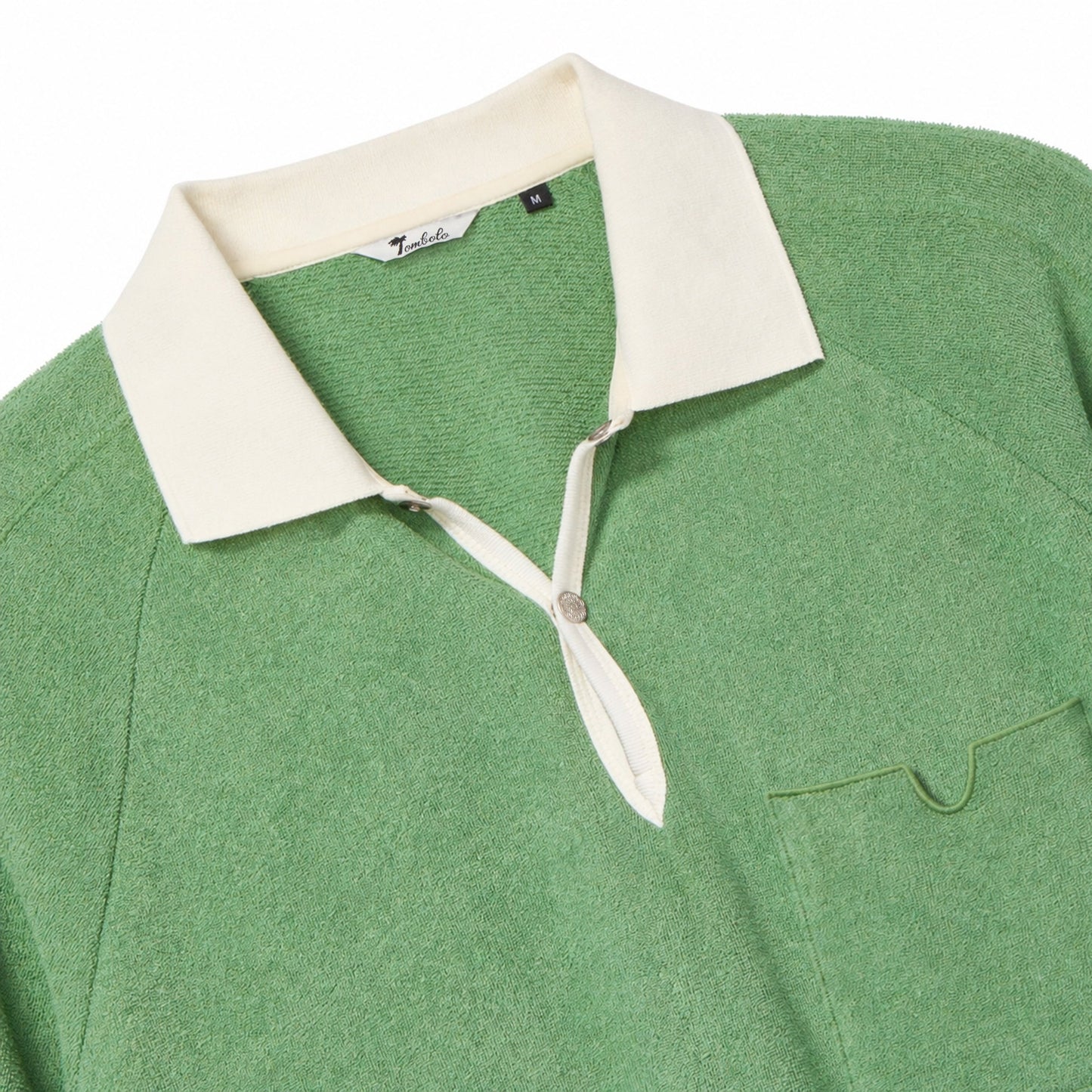 Raglan Terry Polo (Green)
