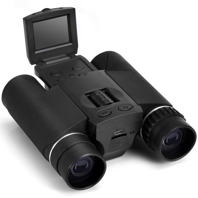 10x25 Digital Camera Binoculars – HD Photo & Video with 1.5" TFT Display & SD Card