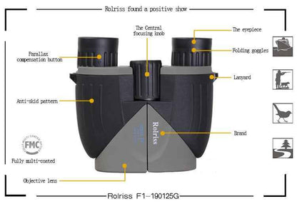 High-Powered Waterproof Night Vision Binoculars – Outdoor Telescope for Hunting & Hiking