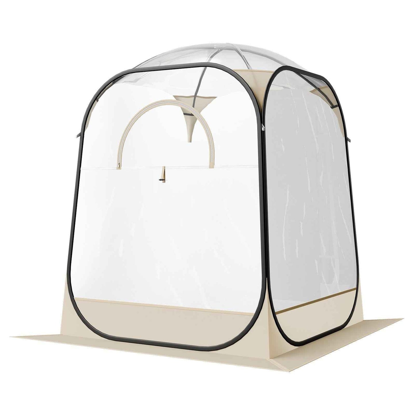 Clear Bubble Pod Tent | 50x50" Pop-Up Igloo Shelter for Camping, Fishing & Events