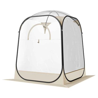 Clear Bubble Pod Tent | 50x50" Pop-Up Igloo Shelter for Camping, Fishing & Events