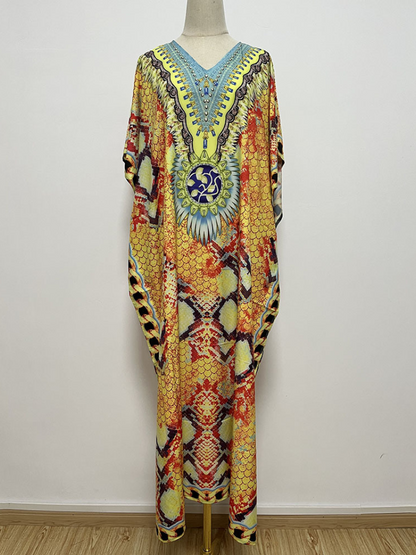 Take My Heart Women's Polyester Stylish Kaftan Dress