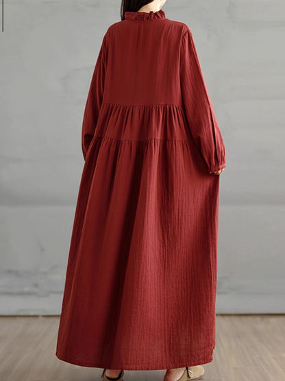 Stylish Women's Long Summer Smock Dress | Eva Trends
