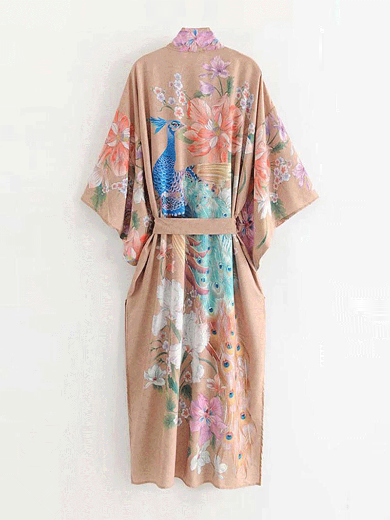 Chic Floral Women's Relaxed Fit Kimono | Eva Trends