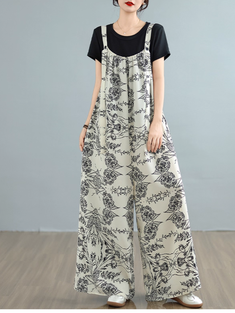 Artistic Summer Loose Overalls for Women | Eva Trends