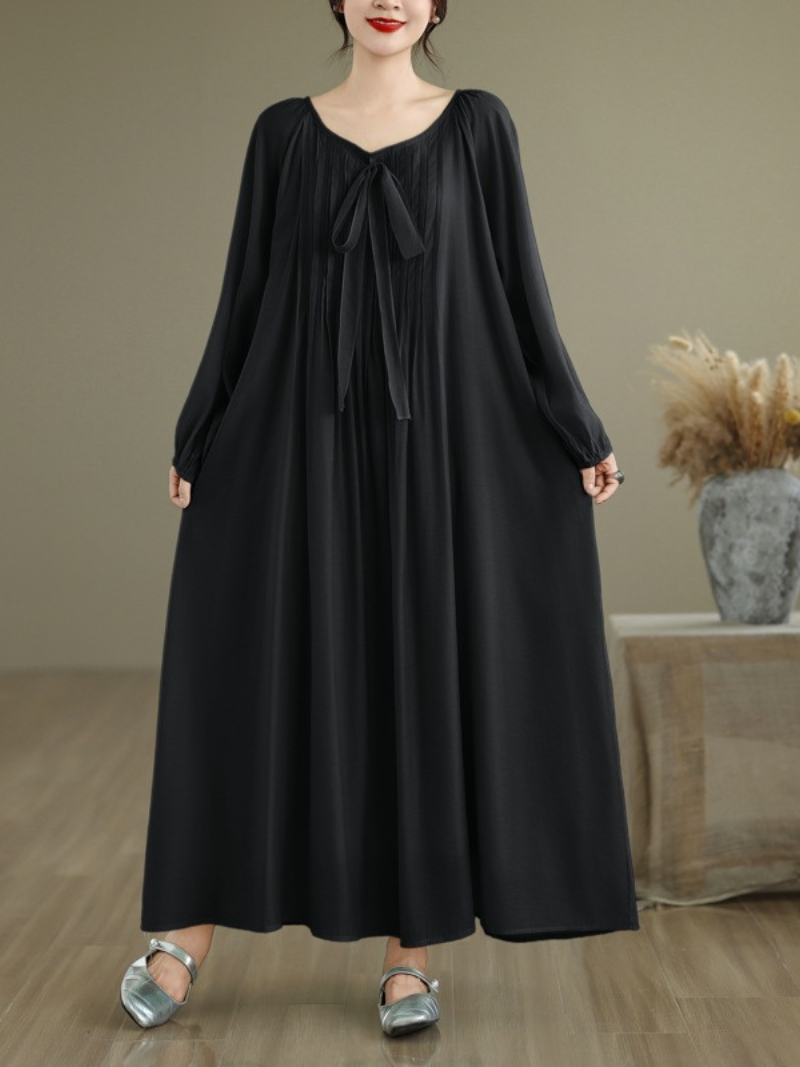 Elegant Flowy Loose A-Line Summer Dress for Women | Eva Trends