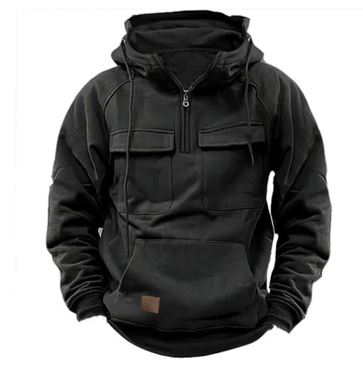 Men's Zip-Up Hoodie Sweatshirt – Casual Everyday Hoodie