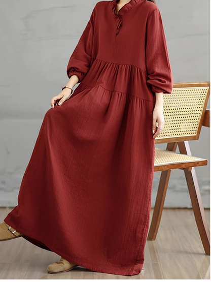 Stylish Women's Long Summer Smock Dress | Eva Trends