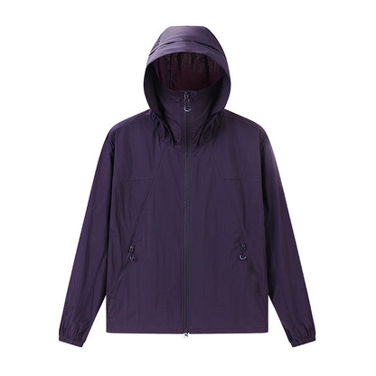 Unisex UV Protection Hooded Nylon Jacket – 10 Colors