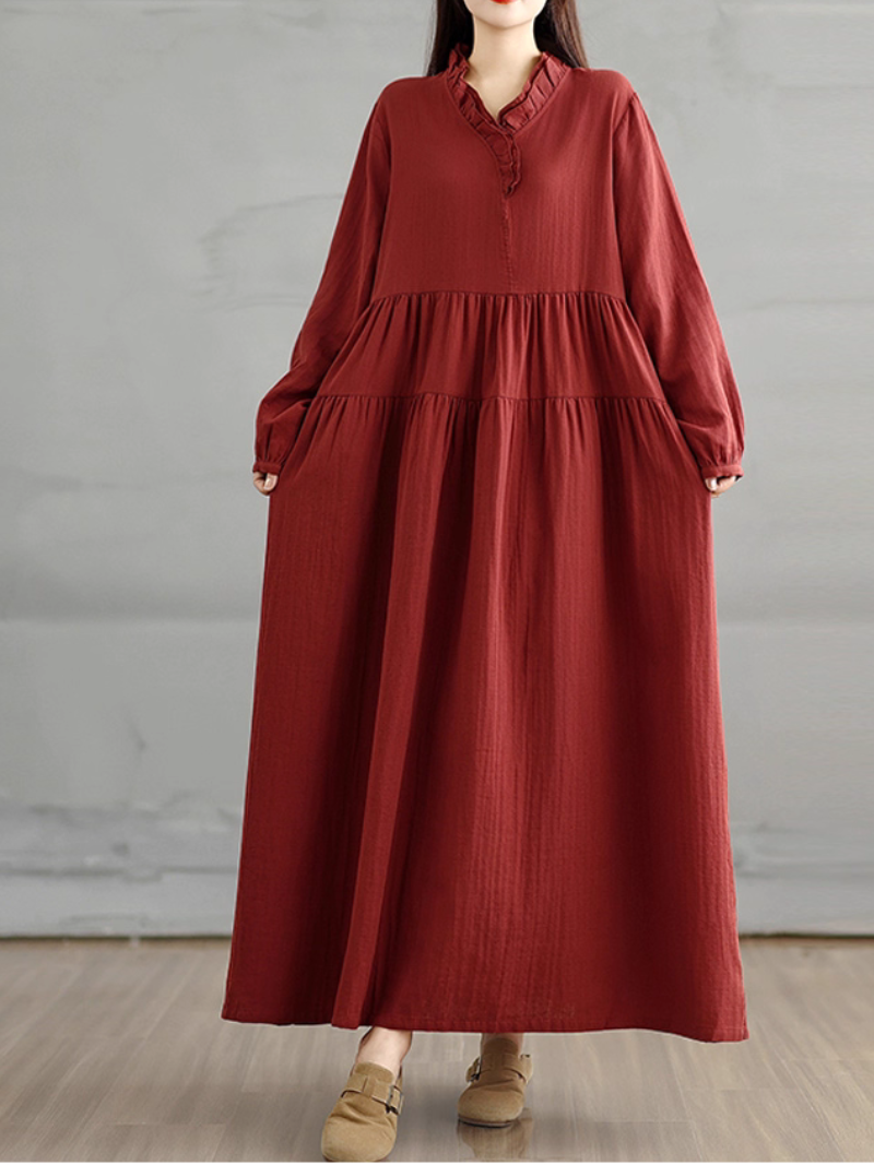 Stylish Women's Long Summer Smock Dress | Eva Trends