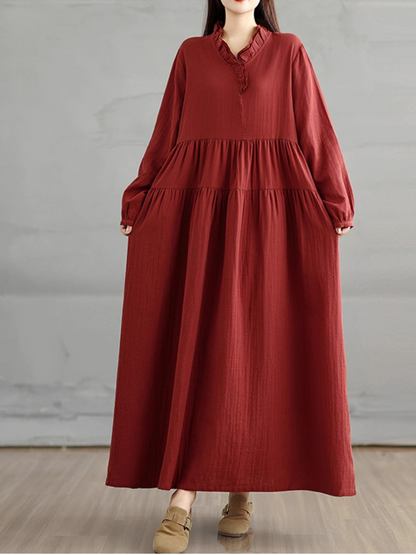 Stylish Women's Long Summer Smock Dress | Eva Trends