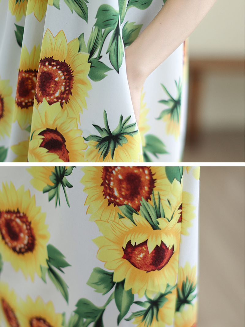 Soft Sunflower Loose Sleeveless Salopette | Eva Trends