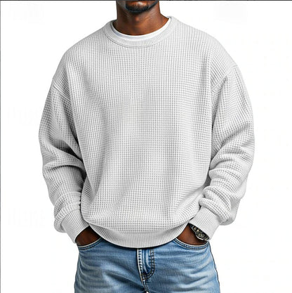 Men's Relaxed Fit Pullover Sweatshirt