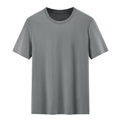 Men's Breathable Mesh-Texture Patchwork T-Shirt