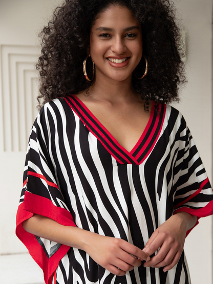 Women's Fashionable Robe Bikini Cover-Up Long kaftan Dress