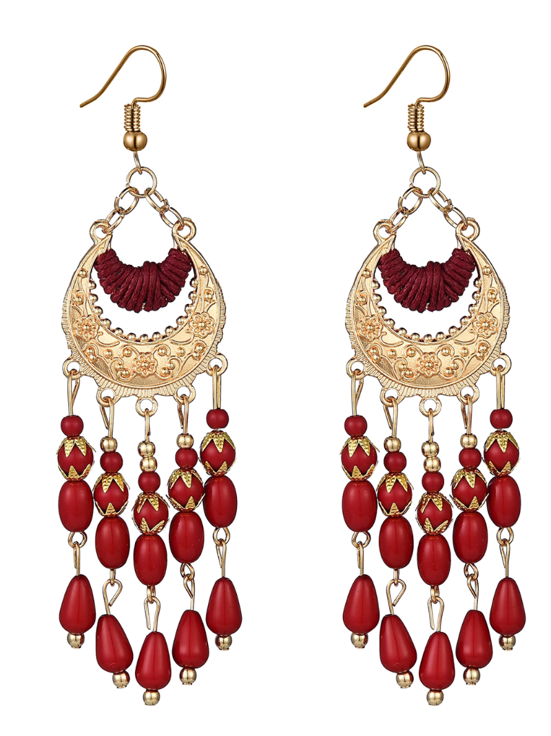 Women’s Soft Glow Pearl & Gold Hoop Earrings