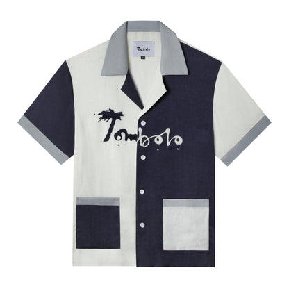'Hello, My Name is Tombolo' Cabana (Linen)