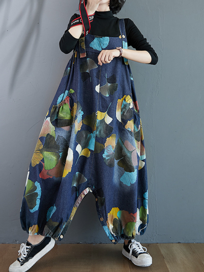 Stylish Women's Printed Salopettes | Eva Trends