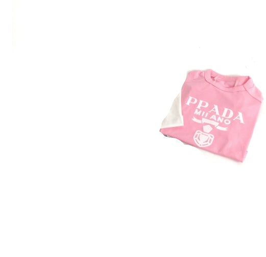 Breathable Pet Tide Brand Teddy French Fighting Schnauzer Dog Clothes Short Sleeves