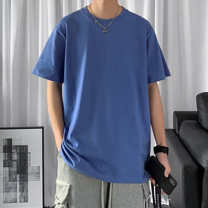 Men's Drop-Shoulder Relaxed Fit T-Shirt – 16 Colors